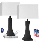 table lamps for Living room set of 2