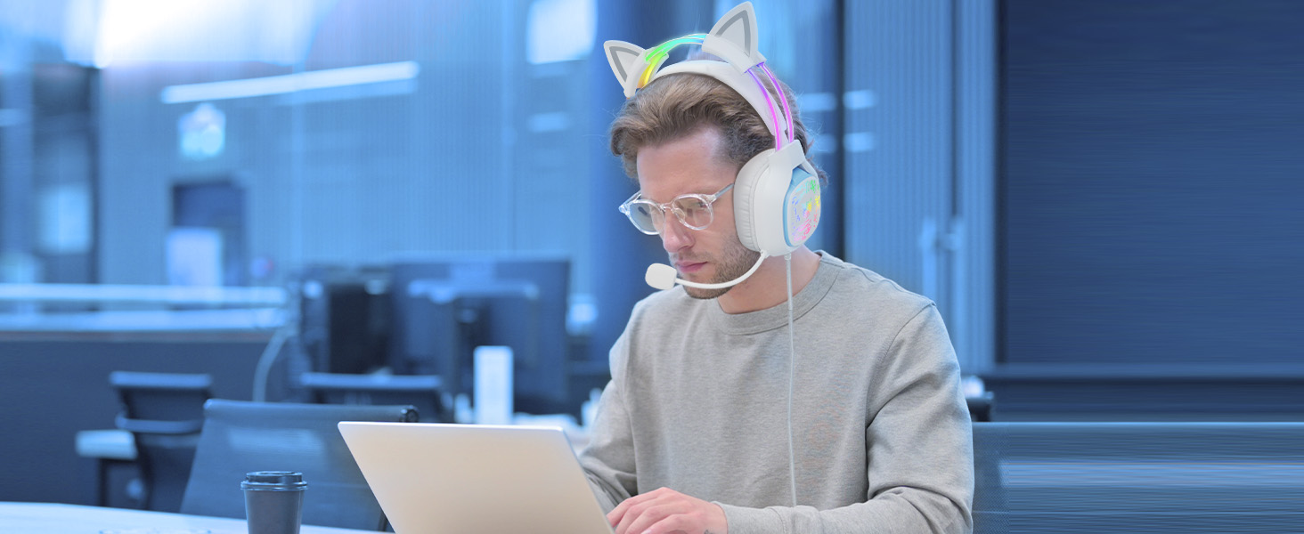 Headset for office work