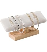 RQQM Bracelet Display Wooden Watches Display Tower Base Watch Neck Bracelet Organizer Rack Bangle...