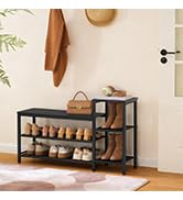 3-Tier Shoe Rack Bench