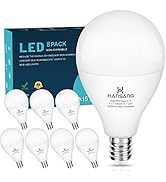 LED Ceiling Fan Light Bulbs 120V 60W Light Bulb Equivalent, Hansang E12 Candelabra Base LED Light...