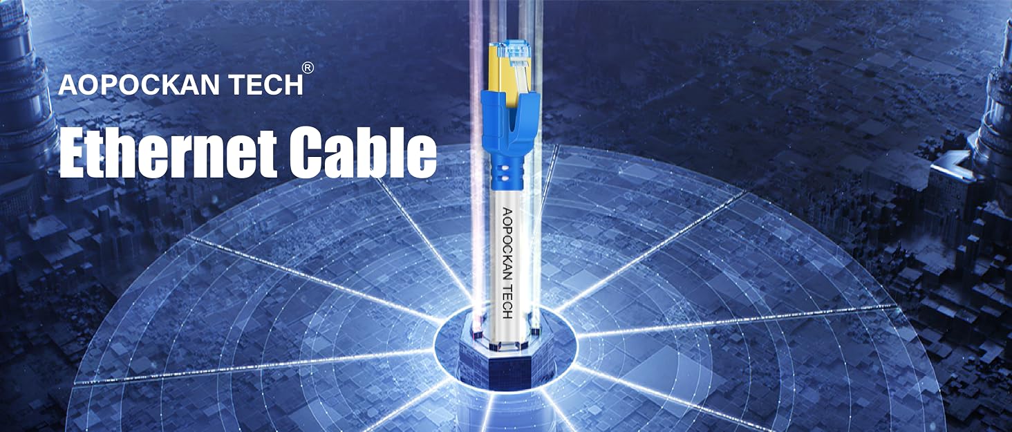 AOPOCKAN TECH High Speed Ethernet Cable
