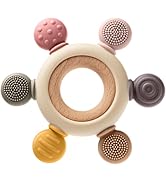 Baby Teething Toys for 0-6 6-12 Months, BPA Free Teether Sensory Toys for Babies 0 3 6 9 12 18 Mo...