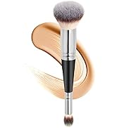 Daubigny Makeup Brushes Dual-ended Foundation Brush Concealer Brush Perfect for Any Look Premium ...