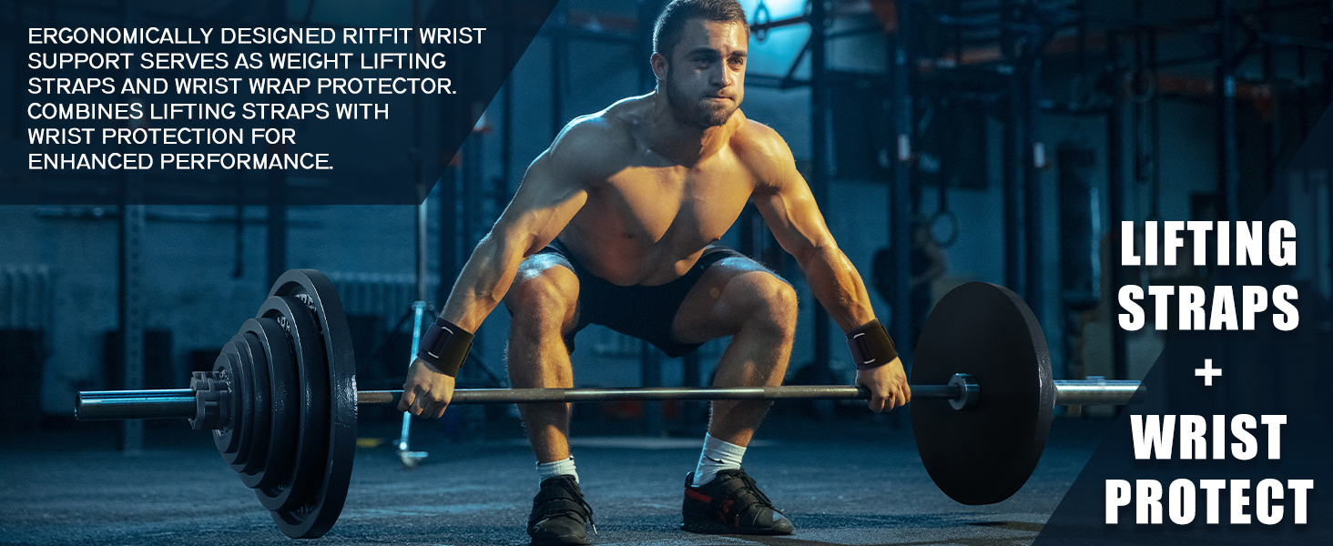 Lifting Straps + Wrist Protect