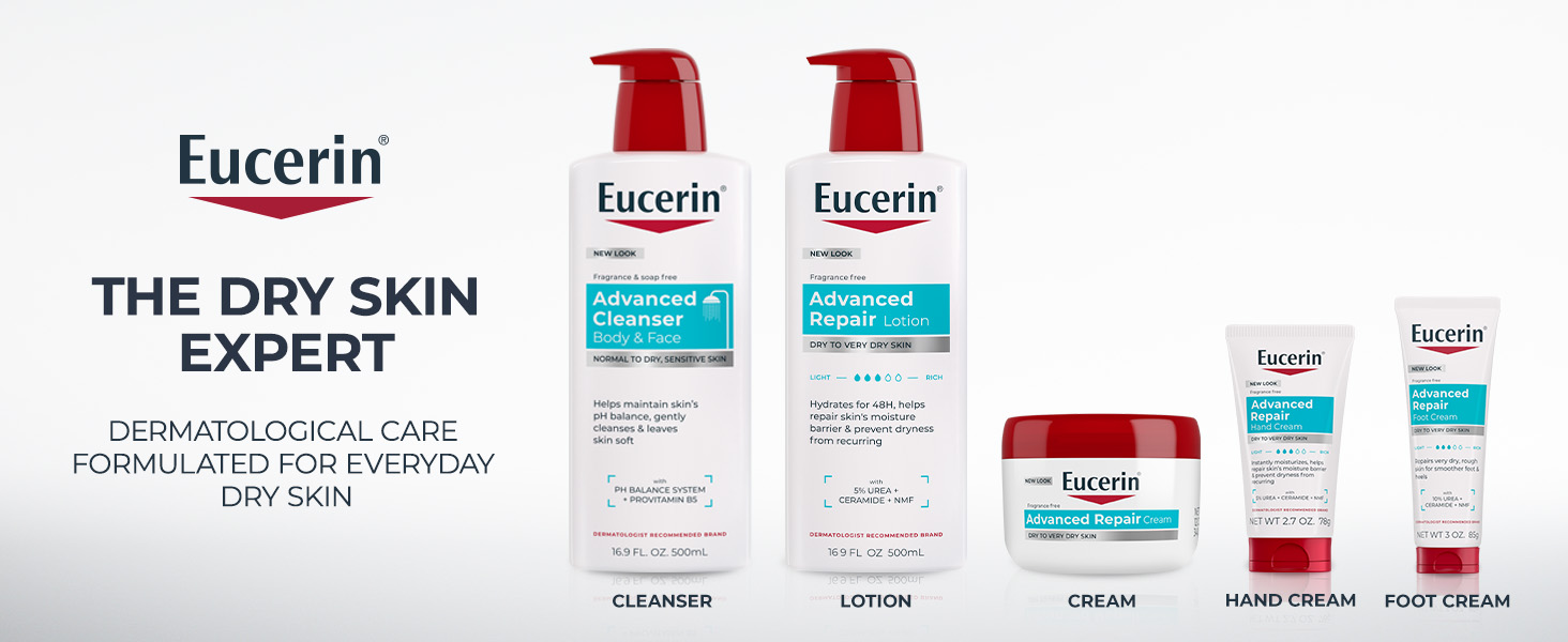 Dermatological Care Formulated For Everyday Dry Skin