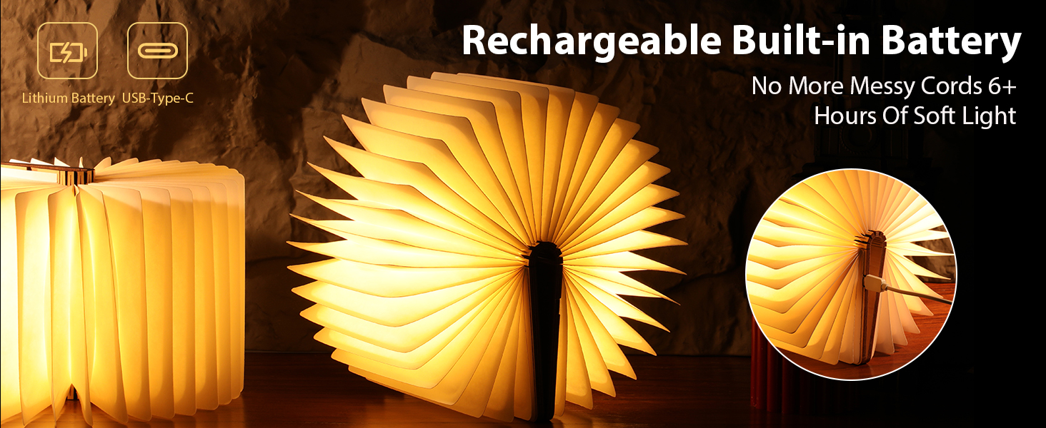 book lamp