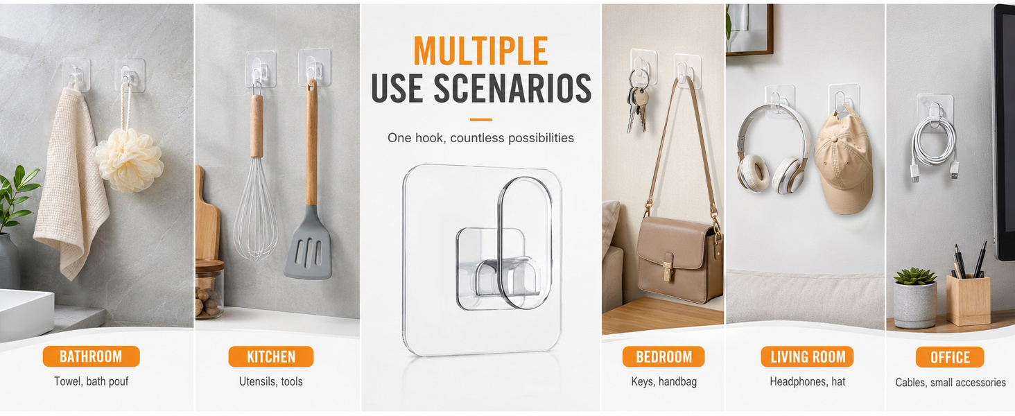 Adhesive Hooks