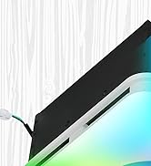 Orsong Bathroom Exhaust Fan with Bluetooth Speaker, 7 Dynamic RGB Lighting, 3000K-6000K Adjustabl...