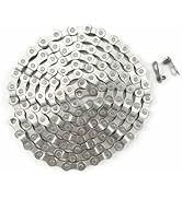 CUEQQY Bicycle Chain Suitable for Road Bikes, Mountain Bikes, City Bikes, Folding Bikes, and Elec...