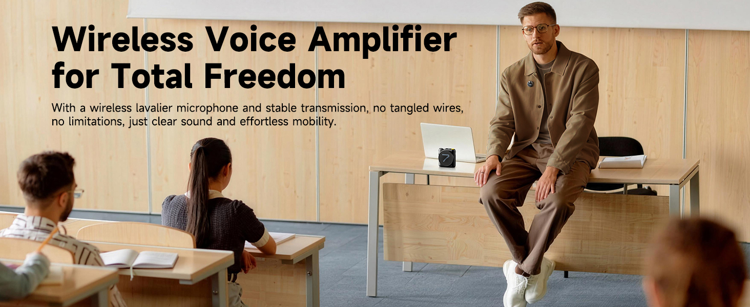 Wireless Voice Amplifier for Total Freedom