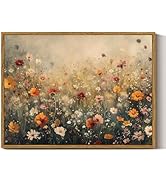 InSimSea Framed Canvas Wall Art Vintage Decor, Wall Decor for Living Room Bedroom Office Bathroom...
