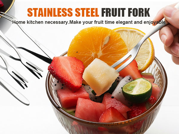 fruit fork stainless steel