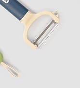 Cosamtec Y-Shaped Vegetable Peeler Stainless Steel Fruit Peeler with Sharp Straight Blade and Erg...