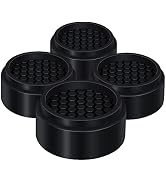 Ezprotekt 1 Inch Adjustable Round Bed Furniture Risers, Stackable Furniture Lifts Risers Creates ...