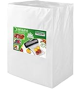 WVacFre 200 Quart Size 8x12Inch Vacuum Sealer Freezer Bags with Commercial Grade,BPA Free,Heavy D...