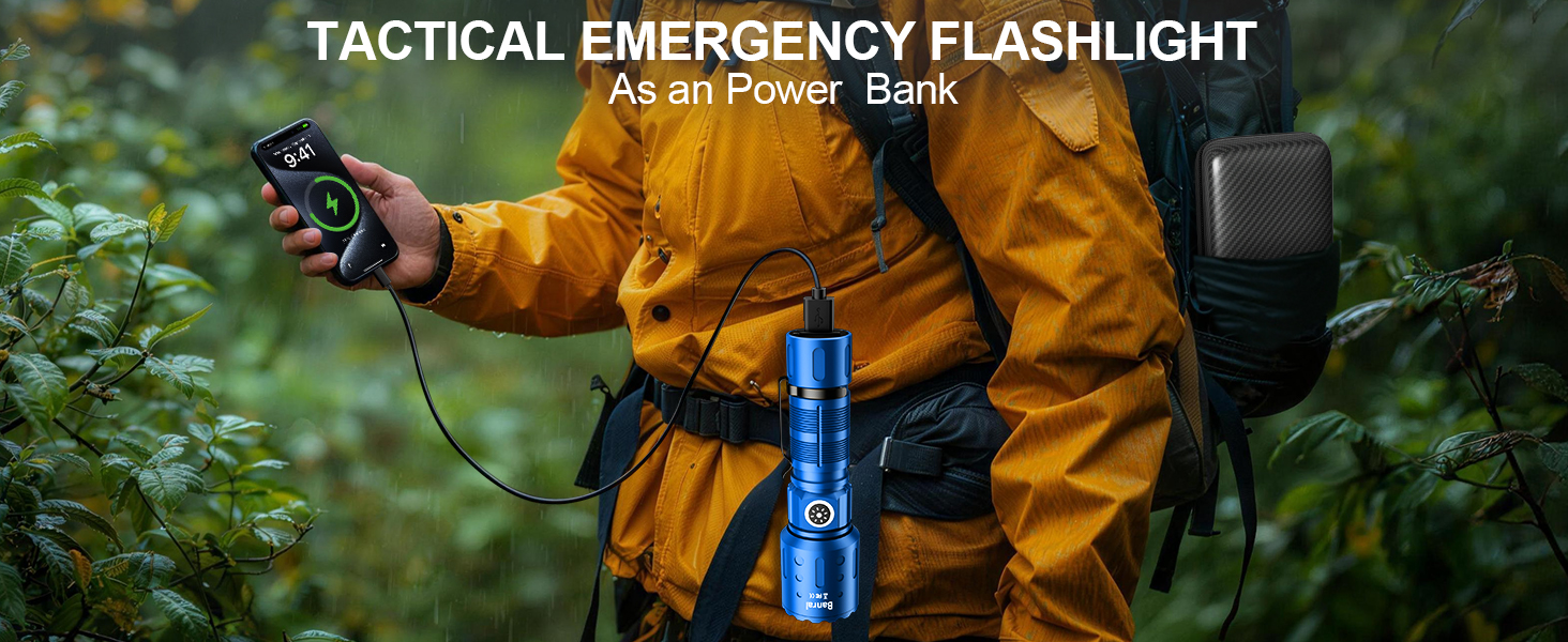 TACTICAL EMERGENCY FLASHLIGHT