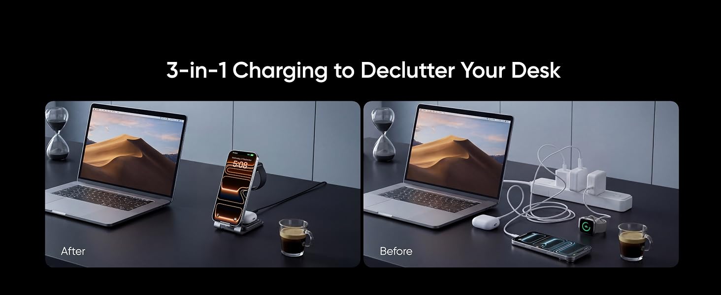 3 in 1 charging station