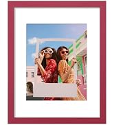 Vittanly 11x14 Picture Frame, Engineered Wood with Shatter Resistant Plexiglass, Display Pictures...
