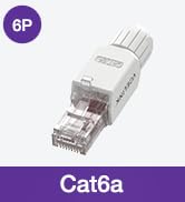 CAT6a toolless connectors