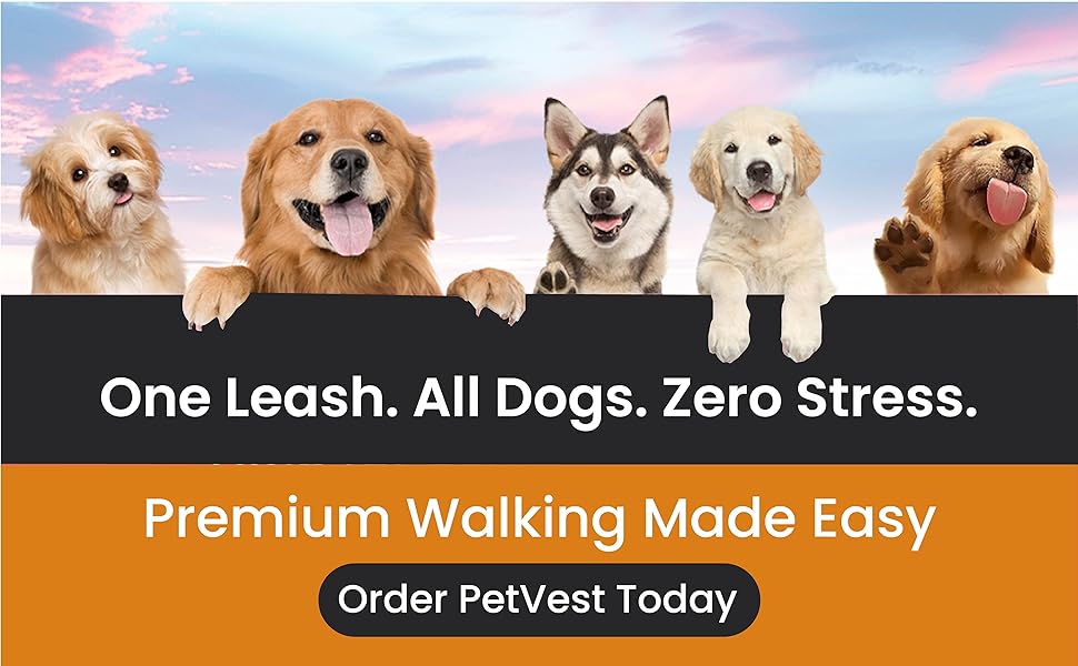 At PetVest, we design products that make pet parenting easier, safer, and happier.