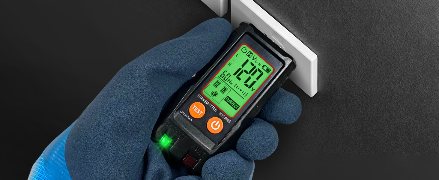 GFCI Outlet Tester with Circuit Breaker Finder