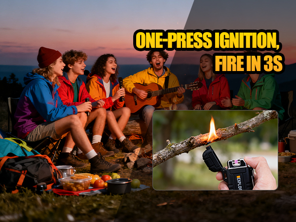 electric lighter for camping