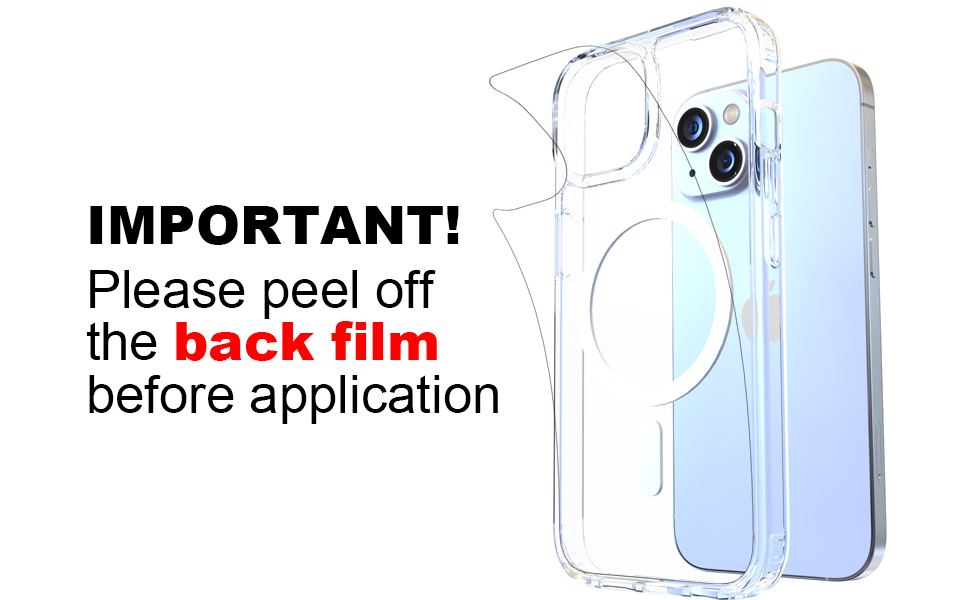 iphone14 iphone13 i phone14 phone13 case magnetic clear case bumper transparent pc shockproof