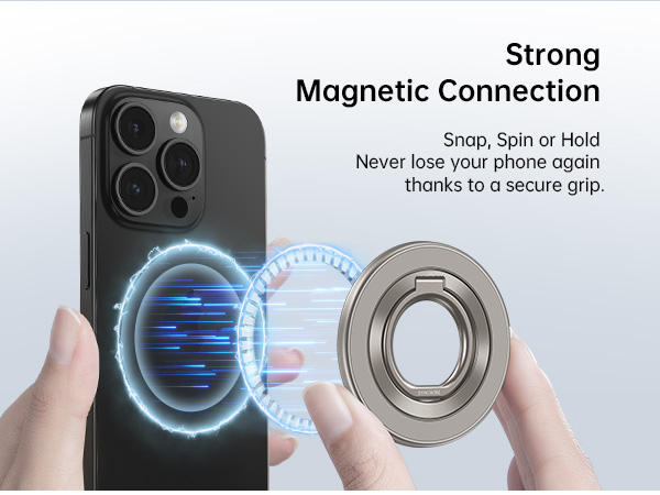 Magnetic Phone Ring Holder