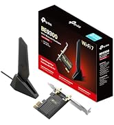 TP-Link Wi-Fi 7 BE9300 PCIe Wi-Fi Card (Archer TBE553E) | Tri-Band Network Card for Desktop PC | ...