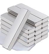 MAGXCENE Super Strong Neodymium Magnet Bar with Double-Sided Adhesive, Rare Earth Magnets Heavy D...