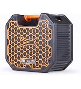 Altec Lansing TOUGHBOXX Bluetooth Speaker, 70W Peak Power, IPX5 Waterproof, 18Hr Playtime, Party ...
