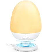 MediAcous Night Lights for Kids Room, Egg Light for Nursery with Stable Charging Pad, Dimmable Ba...