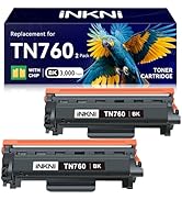 TN760 Compatible Toner Cartridge Replacement for Brother TN730 -730 TN-760 TN 760 - High Yield fo...
