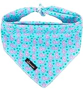 ARING PET Summer Dog Bandana-Adorable Flamingo Dog Bandanas, Soft Comfortable Dogs Triangle Bibs ...