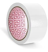 Afudrvey White Duct Tape Heavy Duty Waterproof,2 Inch x 22 Yard Strong Industrial Strength,Strong...