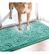 Muddy Mat AS-SEEN-ON-TV Highly Absorbent Microfiber Door Mat and Pet Rug, Non Slip Thick Washabl...