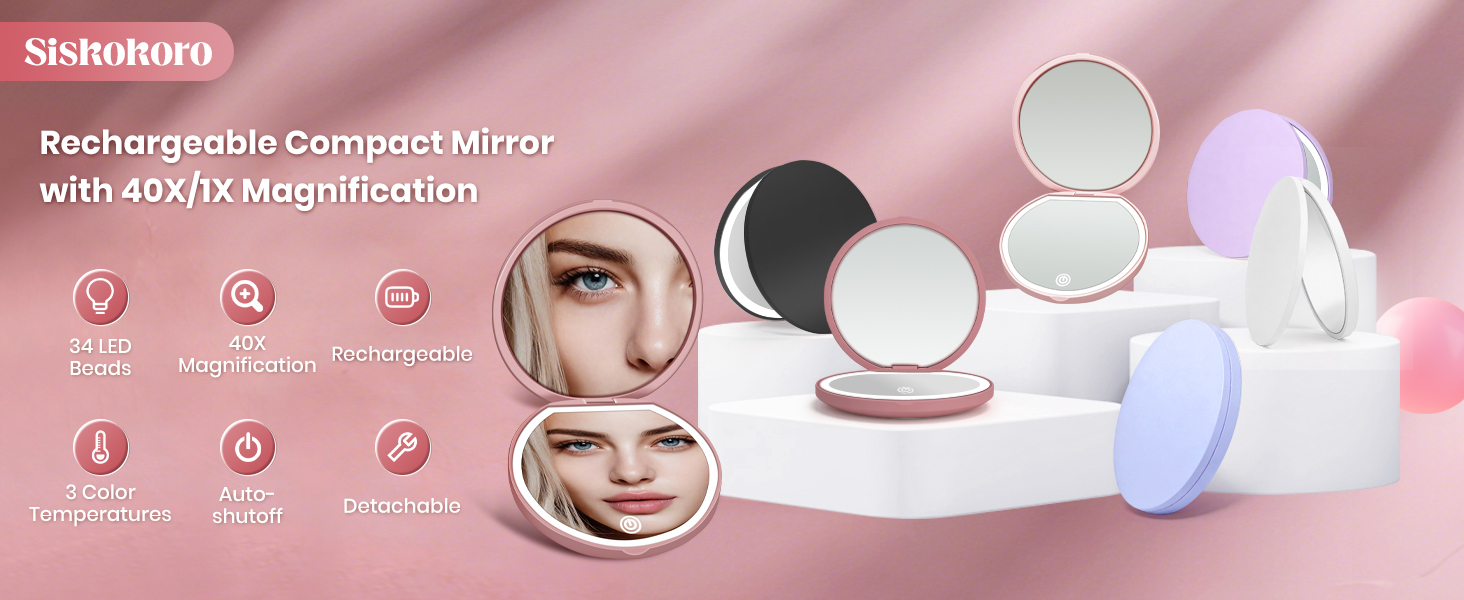 makeup mirror with lights; makeup mirror; christmas gifts for women