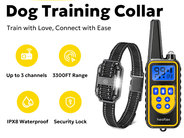 heaflex dog training collar