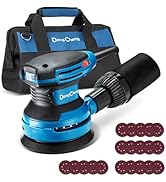 Dong Cheng 5-Inch Random Orbital Sander 380W 12800OPM Electric Palm Sander, 6 Variable Speeds, wi...