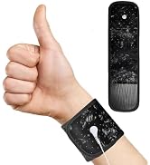 Grounding Wristband Wrist Strap for Therapy Silver Fiber Grounded Wrist Band for Pain Anxiety wit...