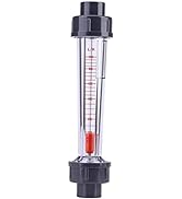 Peak Flow Meter Adult Rotameters Plastic Plastic Tube Type 100 1000L H Water Flow Meter Flowmeter...