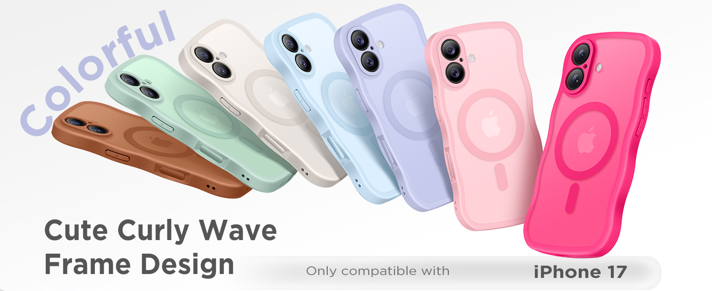 for iPhone 17 Case, Compatible with MagSafe, Military-Grade Protection, Magnetic Phone Case