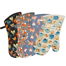 printing silicone oven mitts
