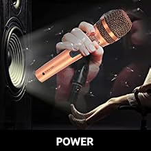 microphone for singing, wired microphone, dynamic microphone, mic, singing microphone