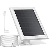Solar Panel for Security Camera,Solar Charger for Ring Stick Up Cam Battery/Pro&Ring Spotlight Ca...