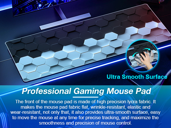 large gaming mouse pad