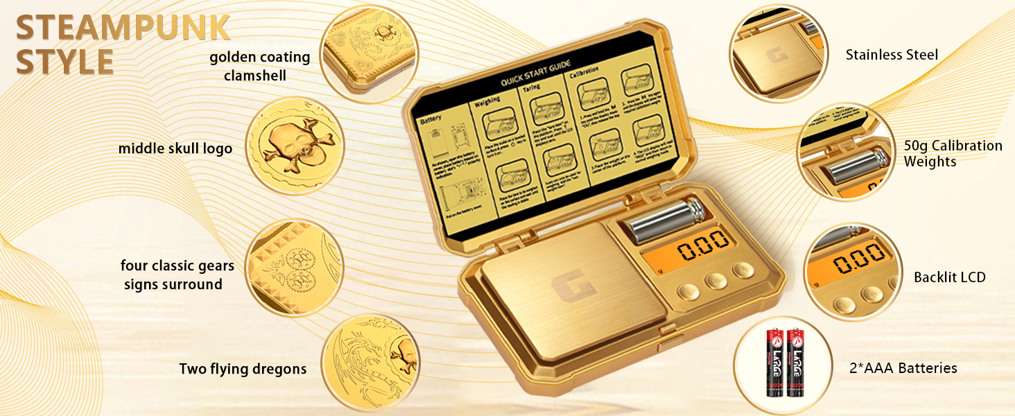 Digital Pocket Gram Scale 0.01 Accuracy Grams and Ounces