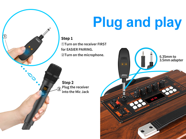 wireless microphone karaoke microphone speaker singing handheld microphone Rechargeable microphones
