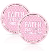 AOCISKA 2 Pack Bling Car Coasters,Universal Car Cup Holder Coaster,2.75 inch Silicone Anti Slip C...